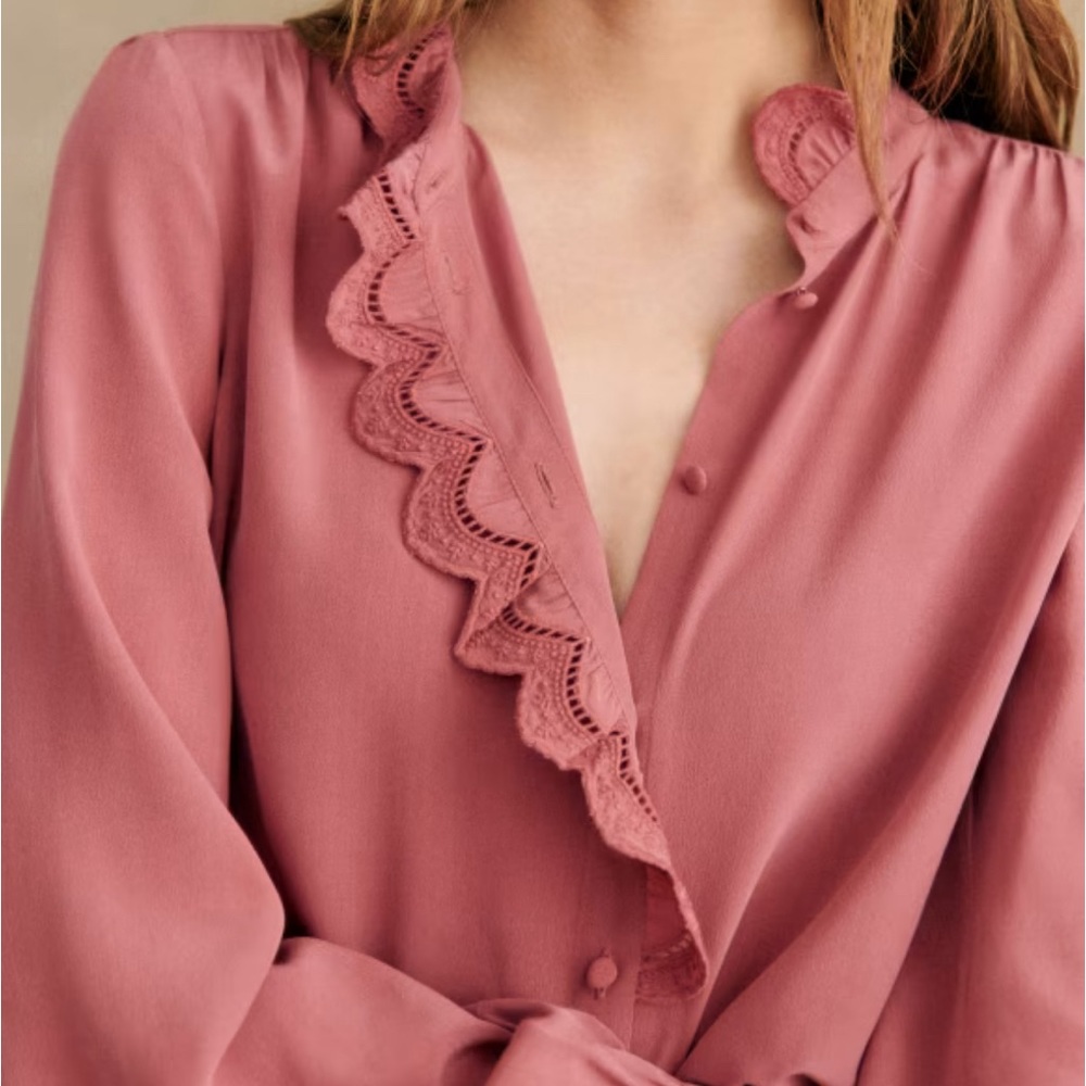 Sezane Chlo in Rosewood